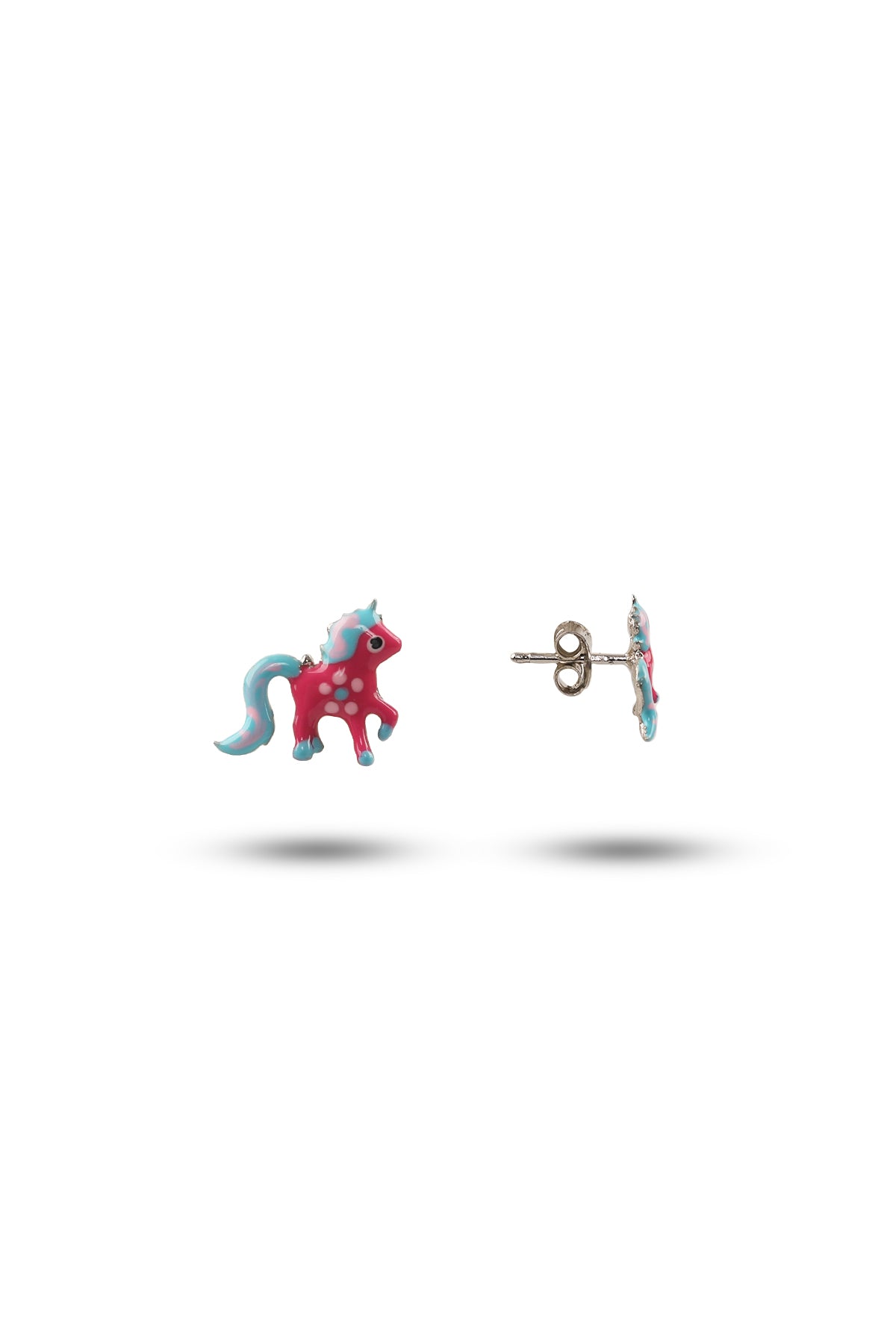 pony pink blue
